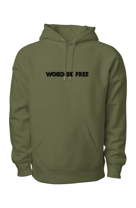 Word Be Free Premium Heavyweight Embroidered Heavy